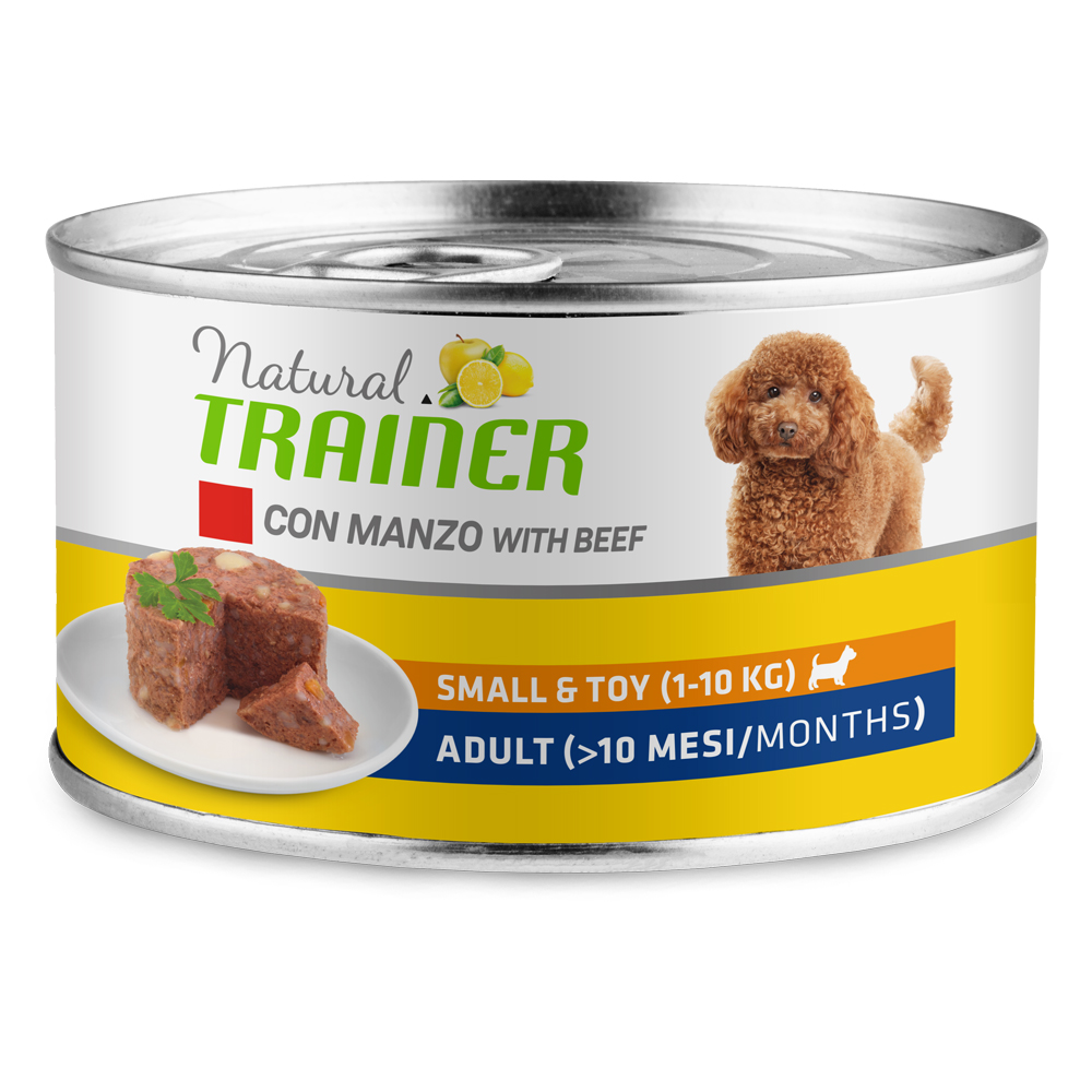 Natural Trainer Small & Toy Adult - Wołowina, 150 g