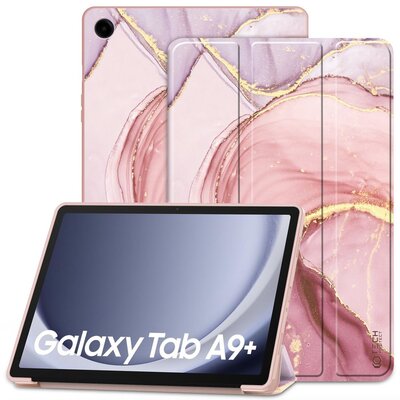 TECH-PROTECT SMARTCASE ETUI POKROWIEC DO GALAXY TAB A9+ PLUS 11.0 X210 / X215 / X216 MARBLE