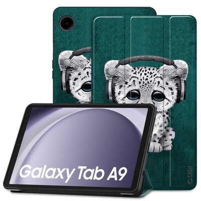 TECH-PROTECT SMARTCASE ETUI POKROWIEC DO GALAXY TAB A9 8.7 X110 / X115 SAD CAT