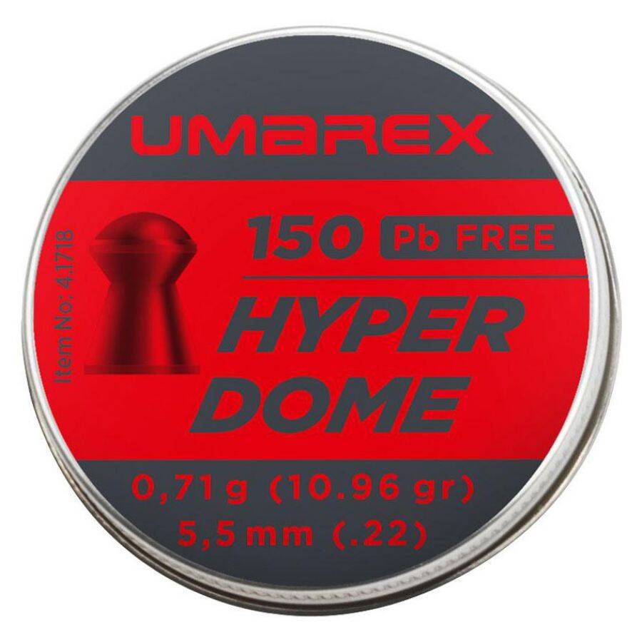 Umarex - Śrut Diabolo Hyperdome - Kaliber 5,5mm - 150 sztuk - Bezołowiowy