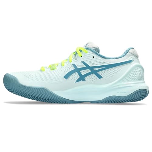 ASICS Gel-Resolution 9 Clay, Trampki Damskie, Soothing Sea Gris Blue, 44 EU