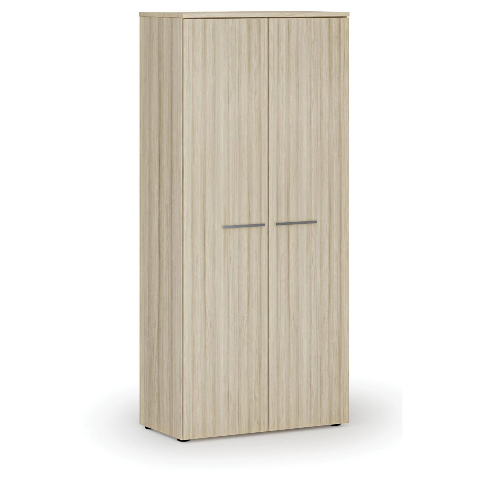 Szafa ubraniowa z wysuwem PRIMO WOOD, 1781 x 800 x 420 mm, dąb naturalny
