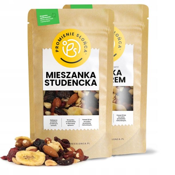 Zestaw 2 x Mieszanka Studencka 1000 g 1 kg