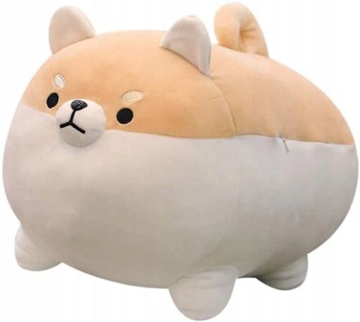 Pies Corgi Miękka Poduszka Piesek Maskotka Pluszak Dla Dzieci 50 Cm