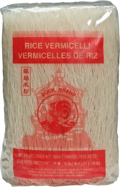 ﻿Makaron (Ryżowy) Vermicelli 454 G - Merre