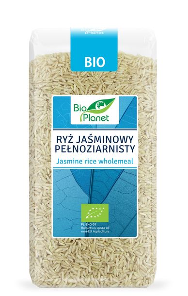 ﻿Ryż Jaśminowy Pełnoziarnisty Bio 500 G - Bio Planet