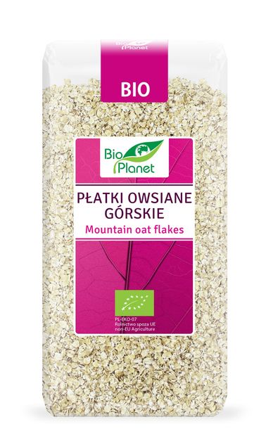 ﻿Płatki Owsiane Górskie Bio 300 G - Bio Planet