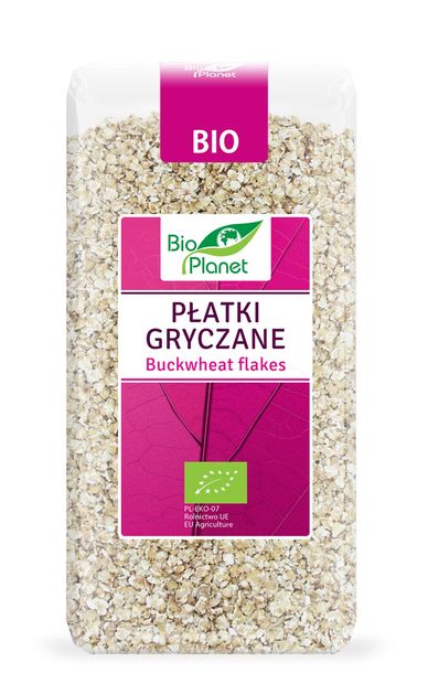 ﻿Płatki Gryczane Bio 300 G - Bio Planet