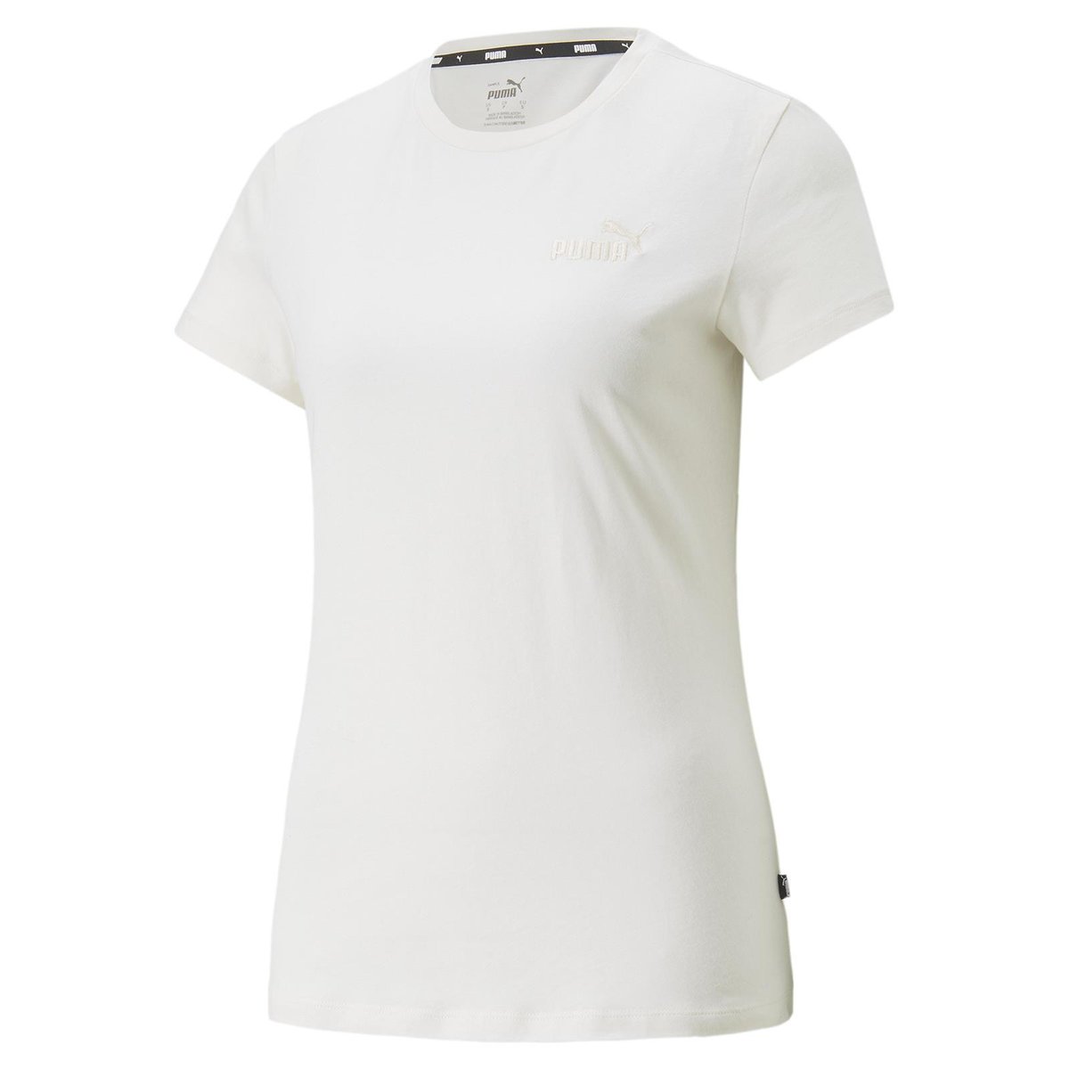 Koszulka damska Puma ESSENTIALS+ EMBROIDERY beżowa 84833199-L