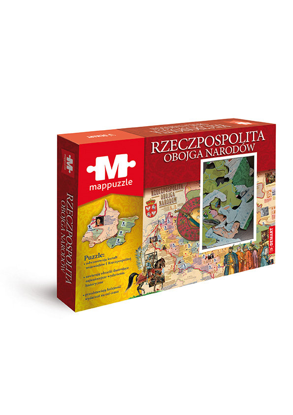 Demart PAP, MAPPUZZLE.  MAPA I RZECZYPOSPOLITEJ