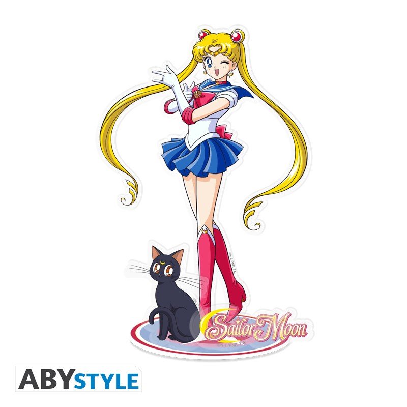 Figurka akrylowa 2D Sailor Moon - Sailor Moon & Luna