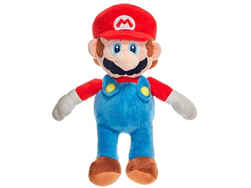 Playbyplay Super Mario Bros 60 cm, jakość Super miękka zabawka Oryginalna pluszowa zabawka Mario Bros duża Mario
