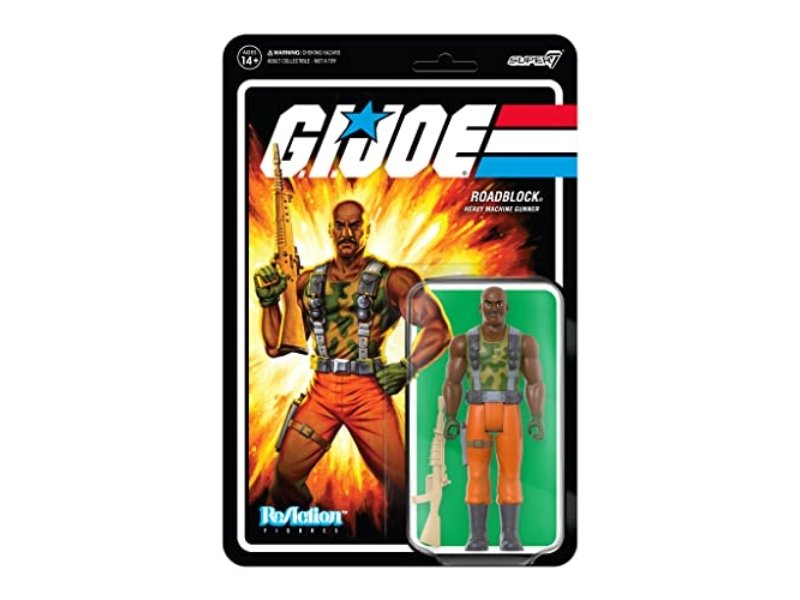 SUPER7 - GI Joe Roadblock 3,75 w figurze reakcji