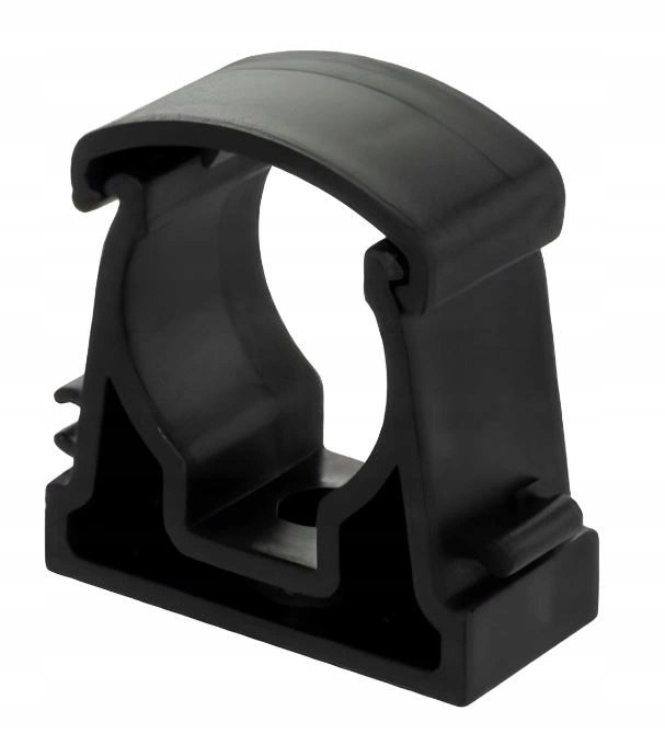 Uchwyt Zamykany Uniwersalny UZU-20 Czarny 100szt