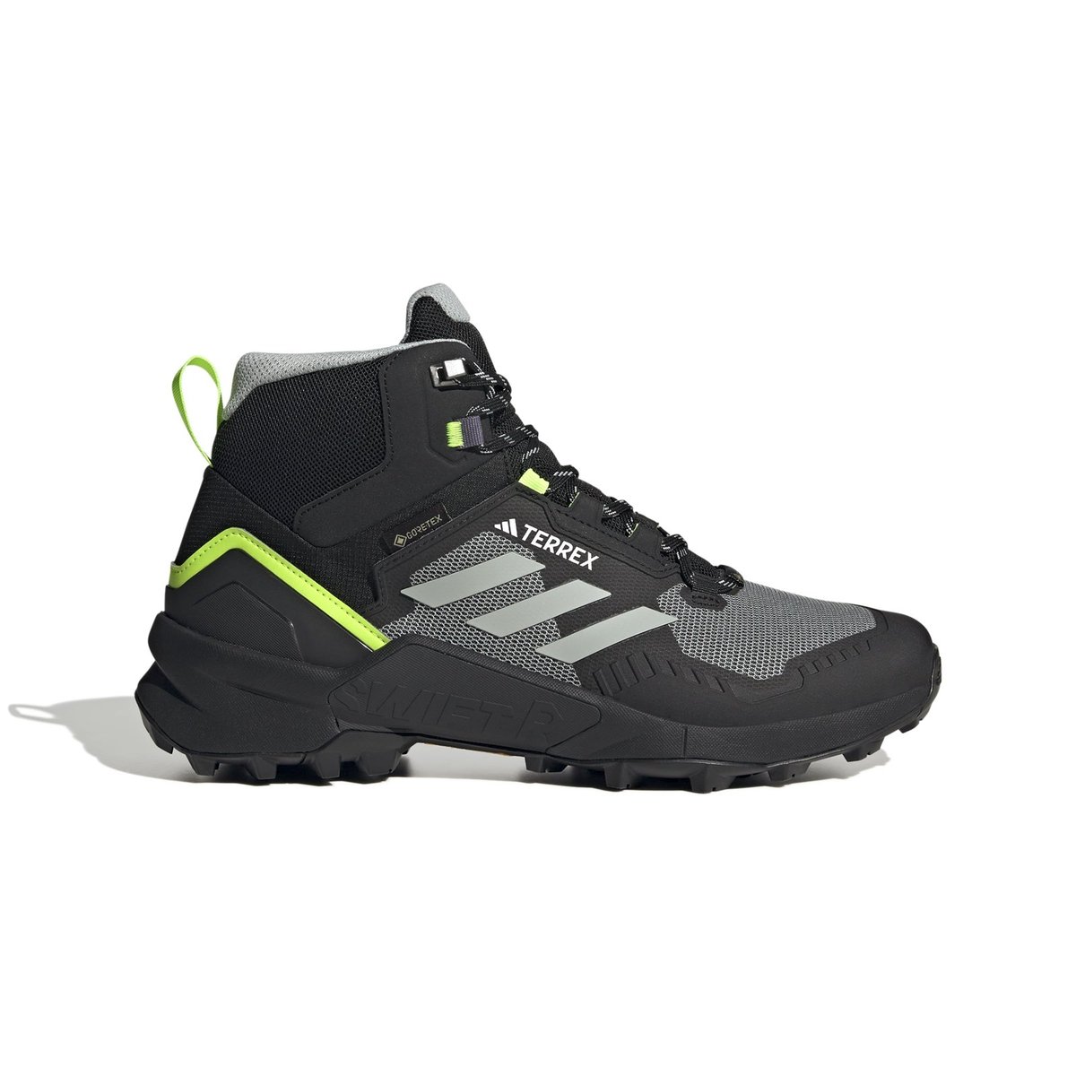 Buty trekkingowe męskie adidas TERREX SWIFT R3 MID szare IF7712-45 1/3