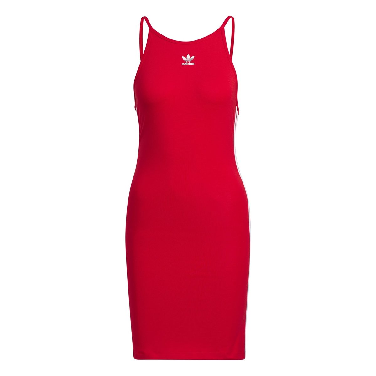 Sukienka damska adidas ADICOLOR CLASSICS TIGHT czerwona IB7402-XXS