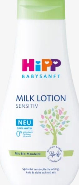 HiPP Babysanft Milk, Lotion mleczko, 350ml