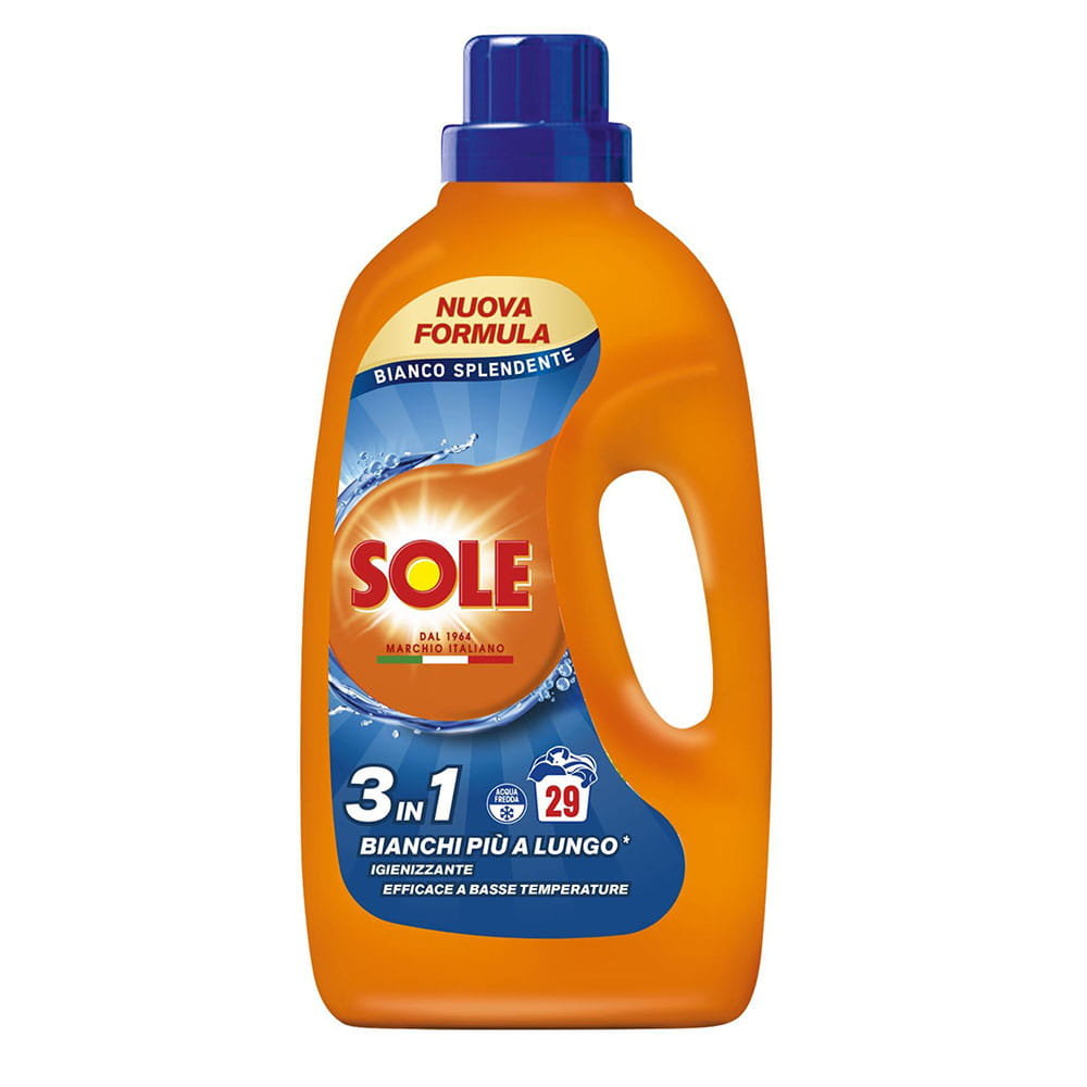 Sole Bianco Splendente Płyn Do Prania Białych Ubrań 29P
