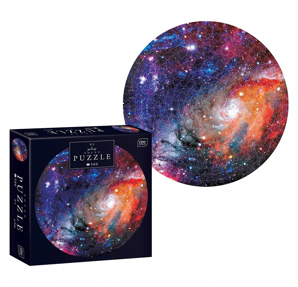 Puzzle Round Galaxy 1 Interdruk, 500 el.