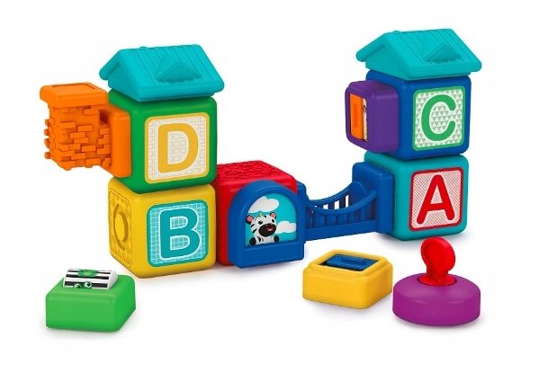 Baby Einstein Klocki Magnetyczne Do Układania Dla Dzieci  15 Elementów