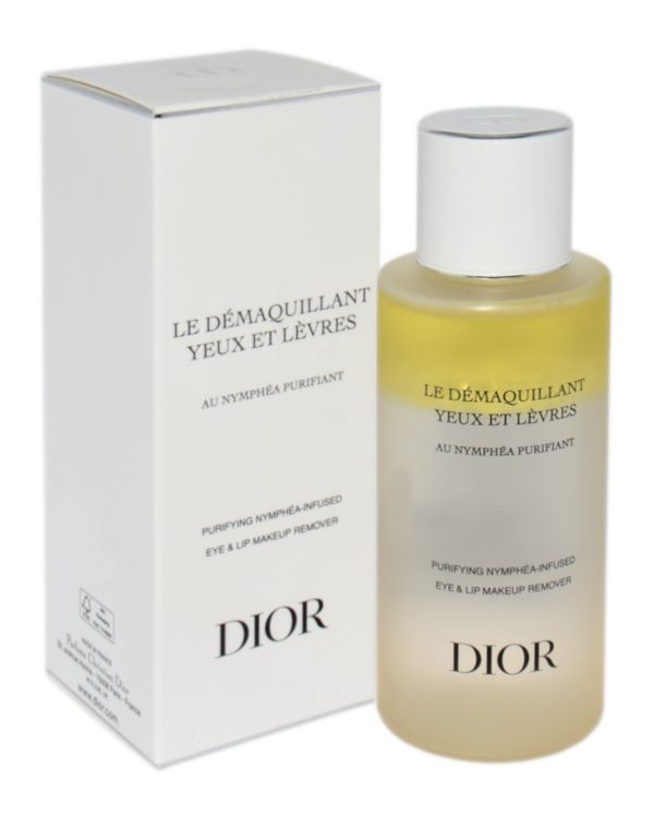 Dior dwufazowy płyn do demakijażu Purifying Nymphea-Infused Eye & Lip Makeup Remover125ml