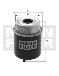 Filtr paliwa MANN-FILTER WK8117