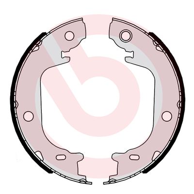 BREMBO Szczęki hamulcowe BREMBO S83565 4654047020 TOYOTA PRIUS 08- (RĘCZNY) S83565