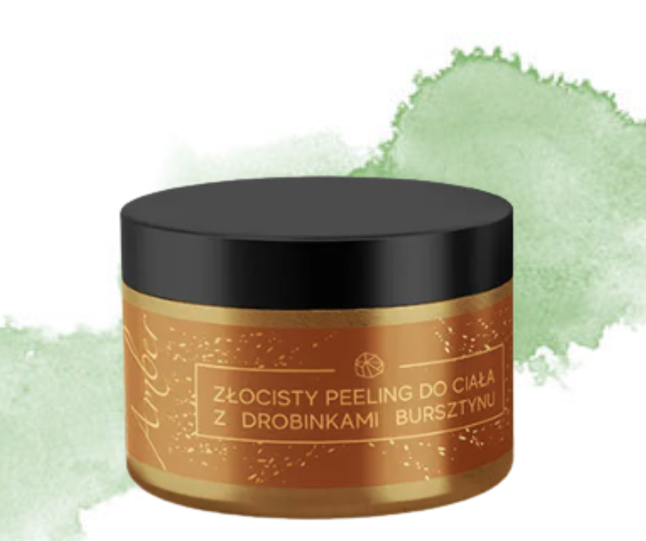 AVENA Peeling z bursztynem Amber 300g