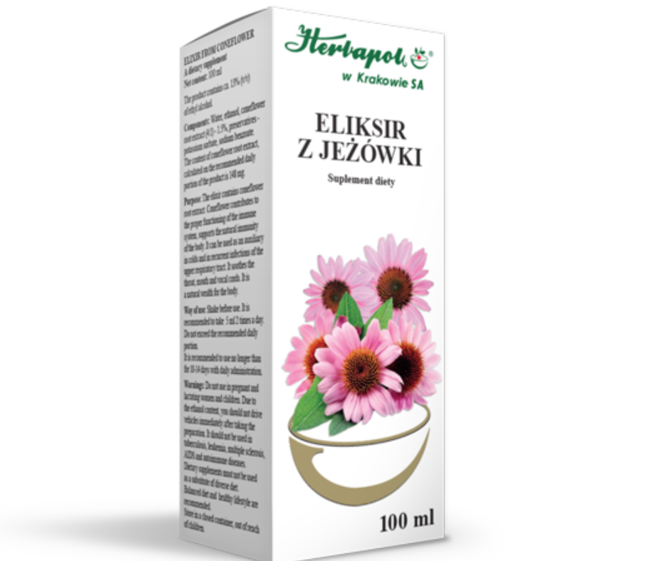 ELIKSIR Z JEŻÓWKI 100ml Herbapol