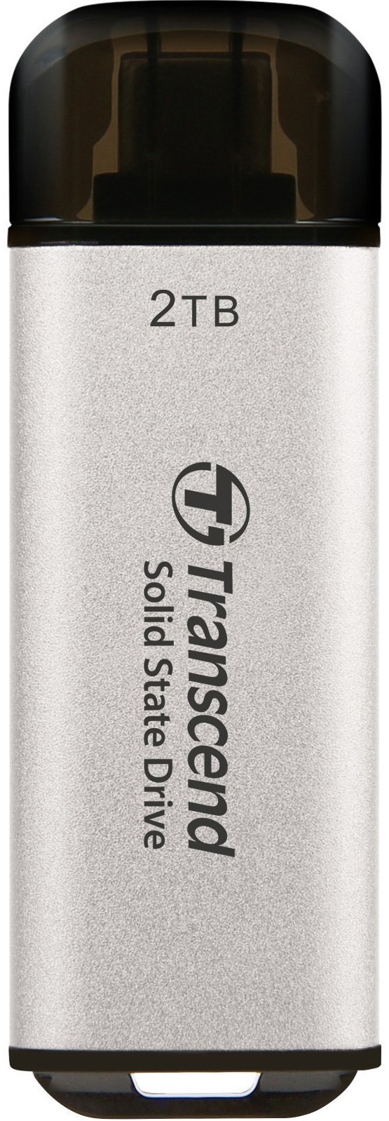 Dysk SSD Transcend ESD300 2TB USB 3.1 Gen 2 Type-C Silver (TS2TESD300S) Zewnętrzny