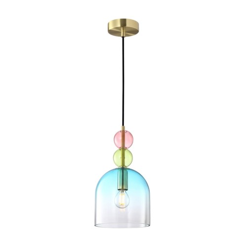 Manso lampa wisząca 1xE14 złota PND-37462A-MC-GD