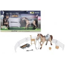Zestaw koń z zagrodą