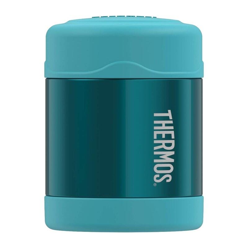 Thermos Termos dziecięcy na jedzenie 290 ml turkusowy 123015