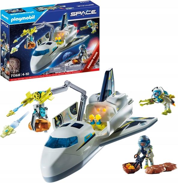 Playmobil Misja Statku Kosmicznego Prom 71368 Klocki Zestaw