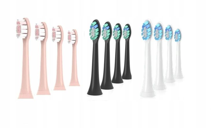 12x Końcówki Do Szczoteczek Philips Sonicare Mixed
