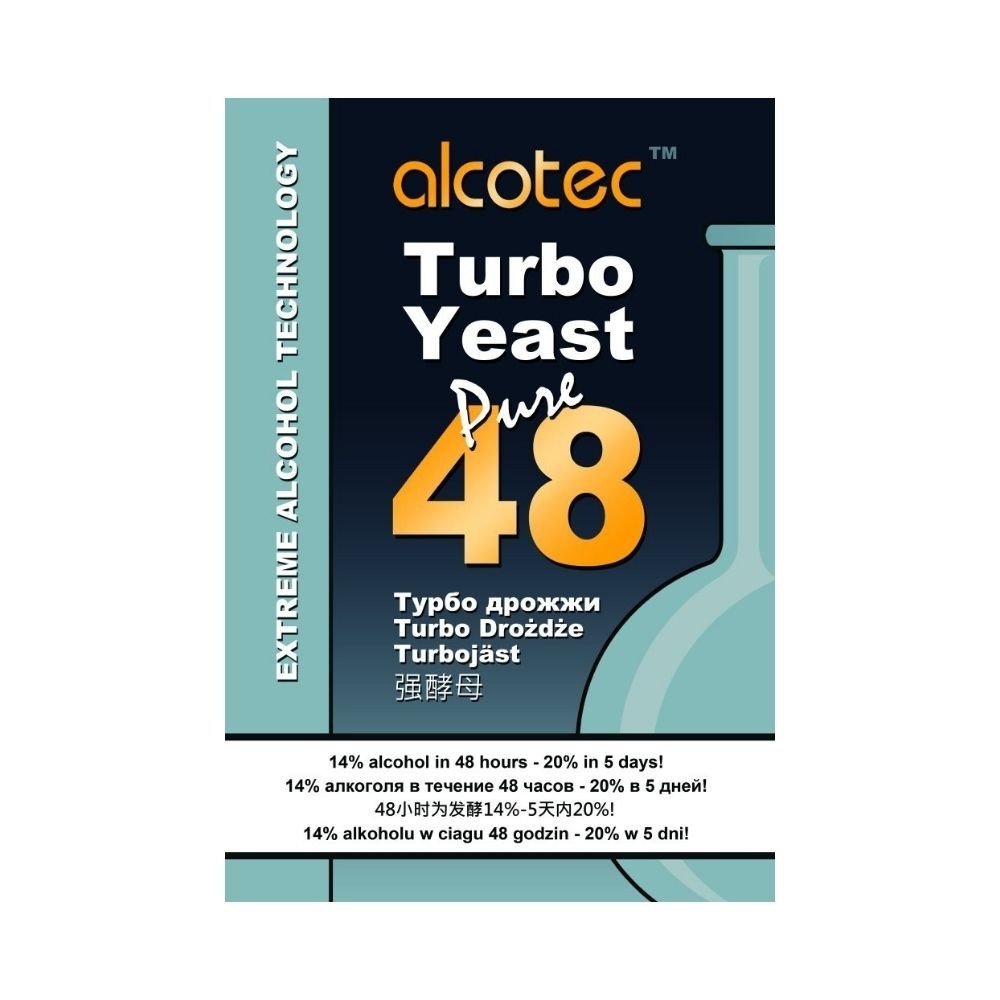 Drożdże gorzelnicze ALCOTEC TURBO YEAST PURE 48