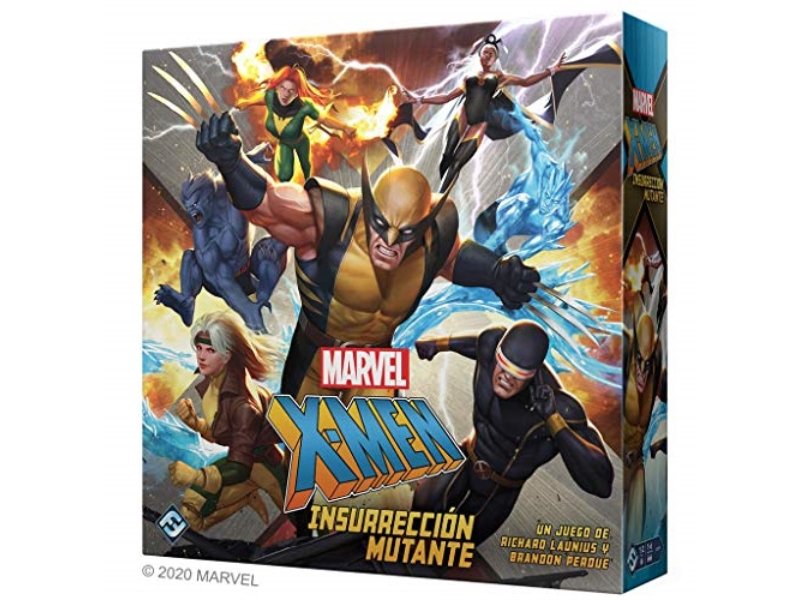 Flight X-Men: Mutant Insurrection, wersja hiszpańska, gra planszowa, Fantasy Flight Games