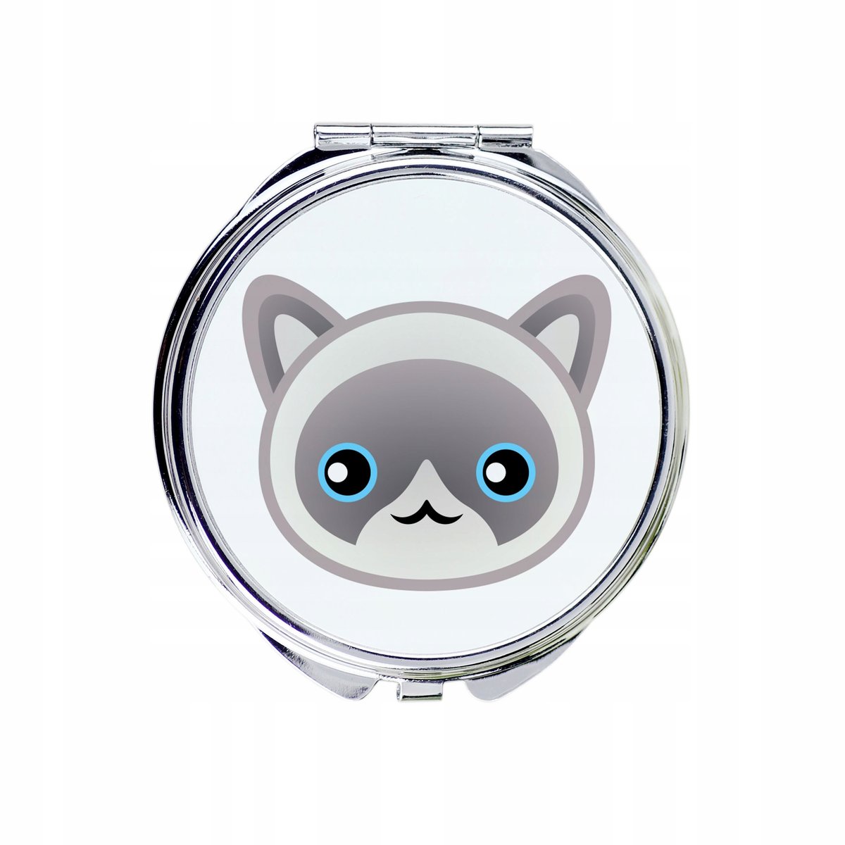 Kot Ragdoll Lusterko kieszonkowe, do torebki