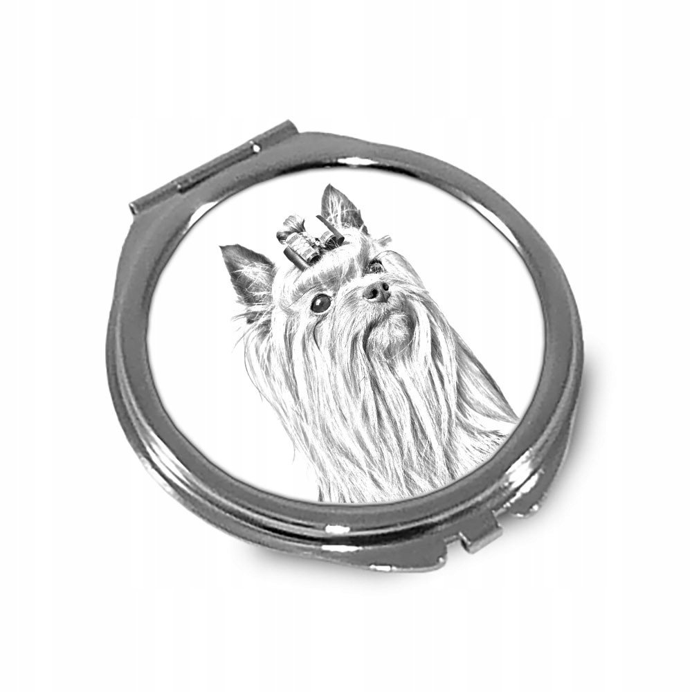 Yorkshire Terrier Lusterko kieszonkowe składane