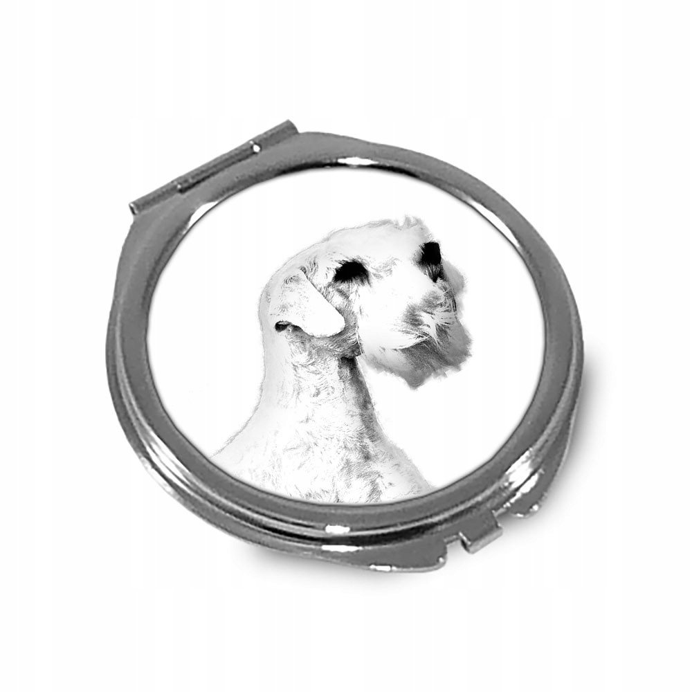 Sealyham terrier Lusterko kieszonkowe składane