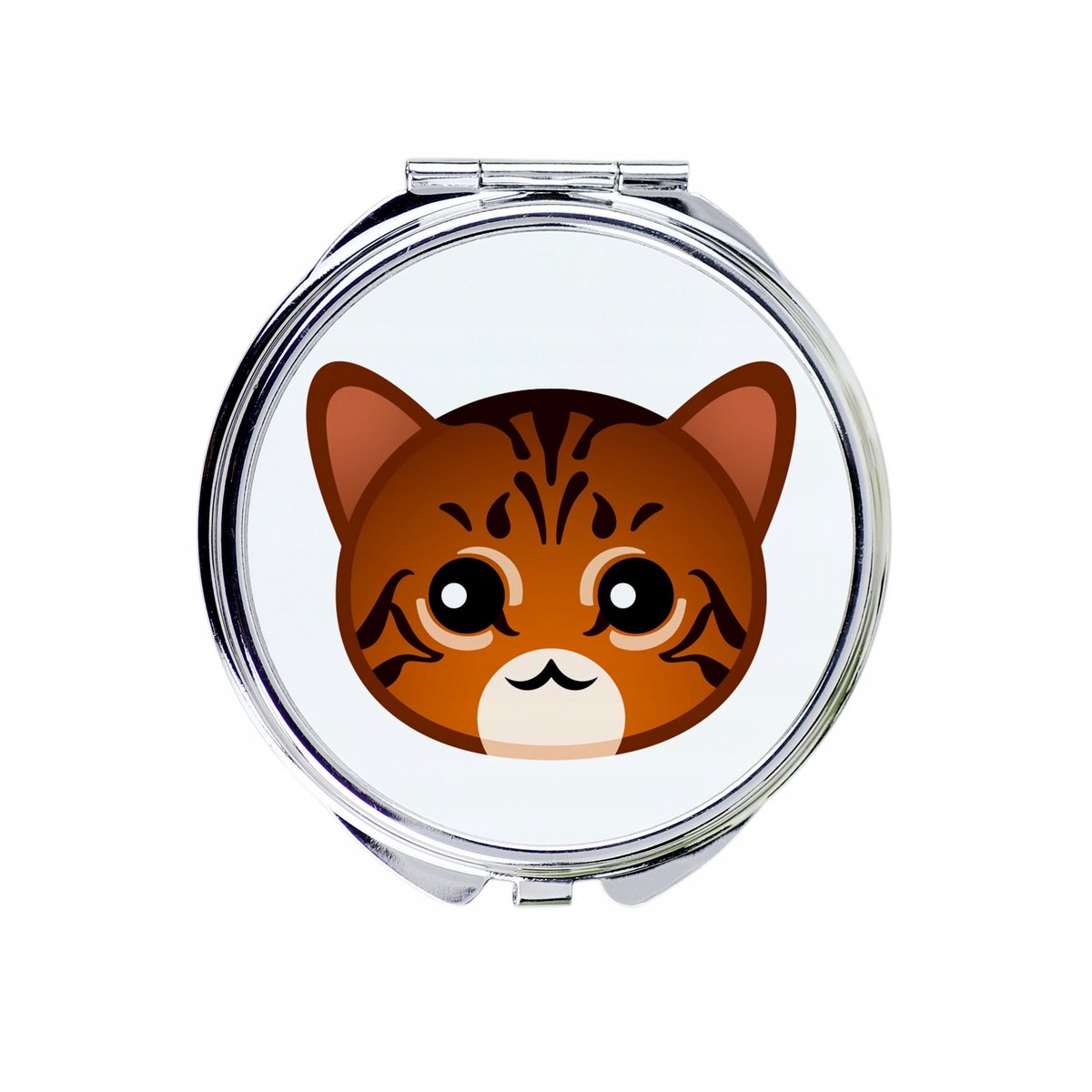 Kot Toyger Lusterko kieszonkowe, do torebki