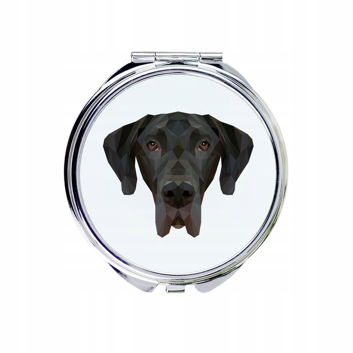 Dog niemiecki Lusterko składane Pies geometryczny