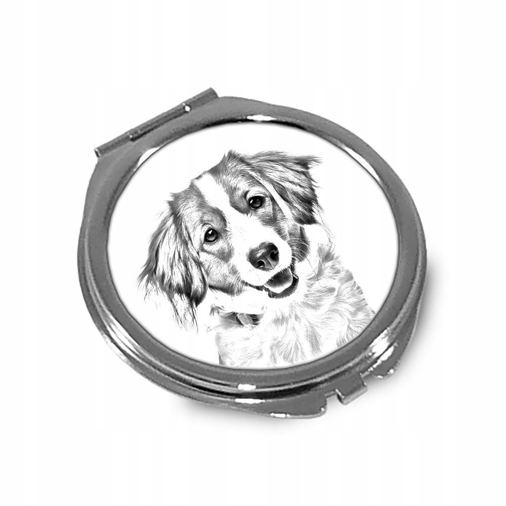 Kooikerhondje Lusterko kieszonkowe składane