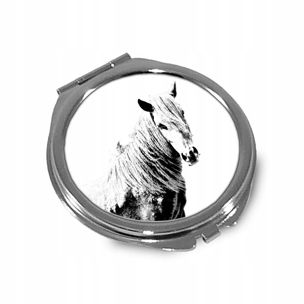 Koń Giara horse Lusterko kieszonkowe składane