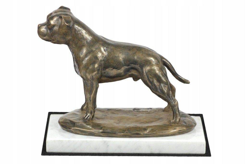 Staffordshire Bull Terrier Statuetka Figurka Posąg