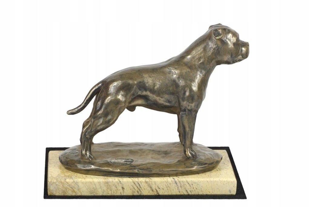 Staffordshire Bull Terrier Statuetka Figurka Posąg