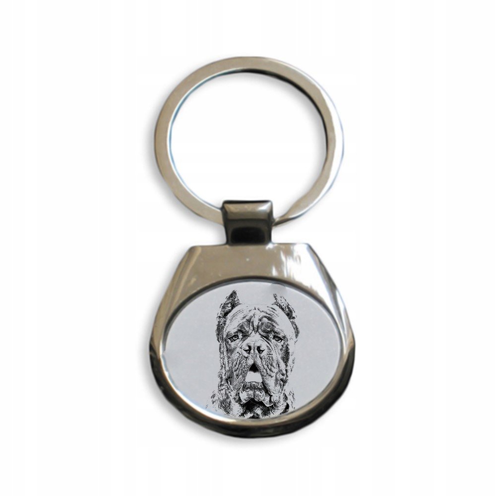Cane Corso Brelok ze zdjęciem i grawerem