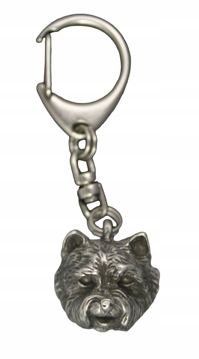 West Highland White Terrier Brelok posrebrzany