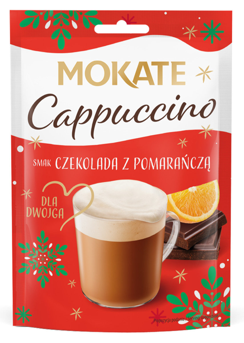 Kawa Cappuccino Czekolada Z Pomarańczą Deserowa Pianka Bez Ekspresu 40g