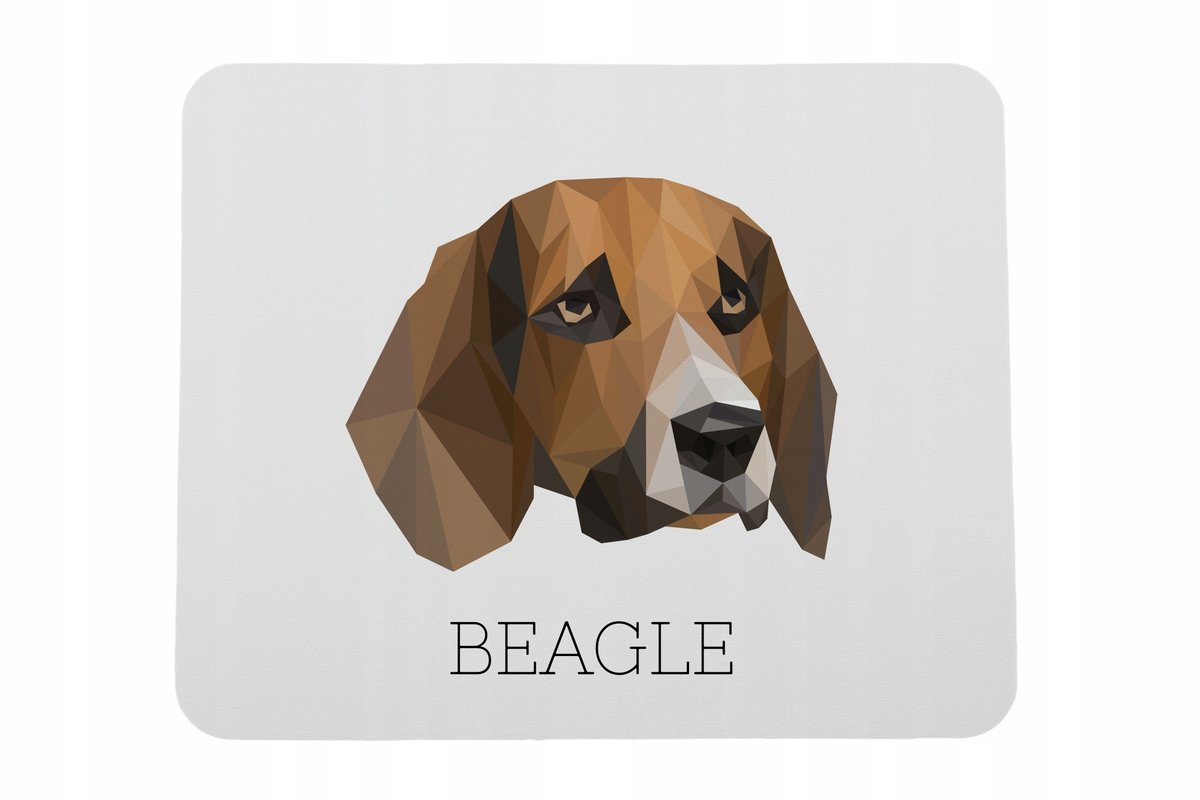 Beagle geometryczny Podkładka pod mysz myszkę